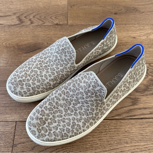 Rothy's Shoes - Rothy's The Original Slip On Sneakers Leopard Sz 8